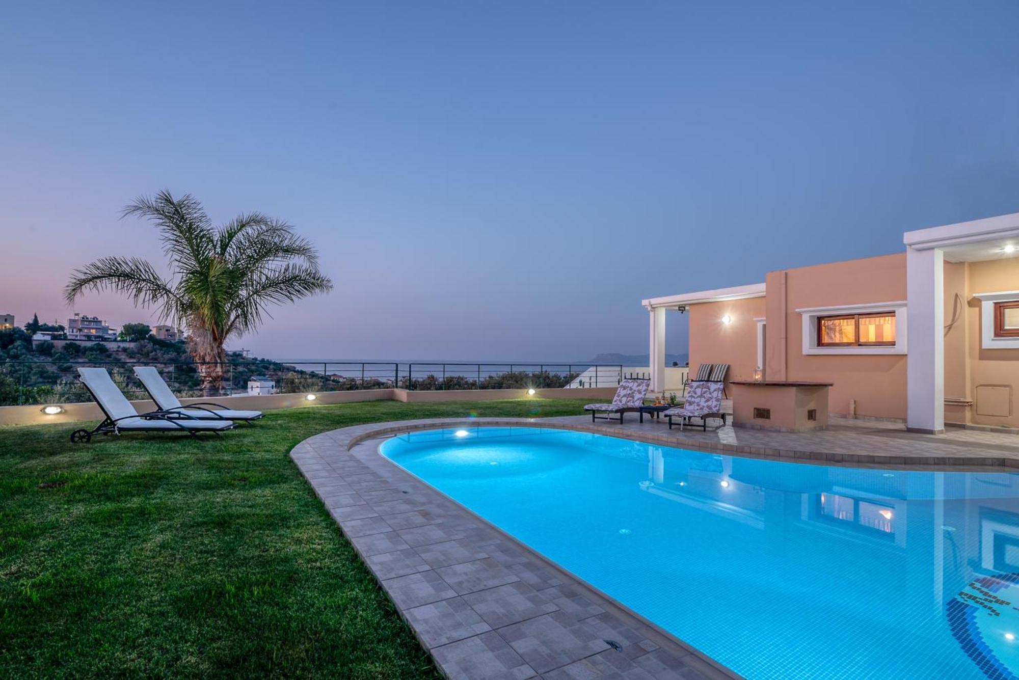 Nikola'S Villa Stalos Chania Eksteriør billede